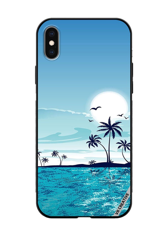VR CREATIVE Protective Case Cover For Apple iPhone XS Max Nature Design Multicolour - Image 1