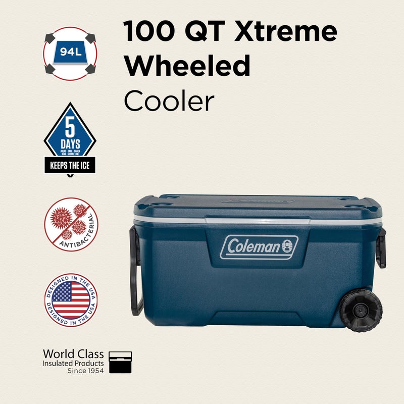 Coleman Coleman Cooler Xtreme 100Qt Wheeled Space - Image 2