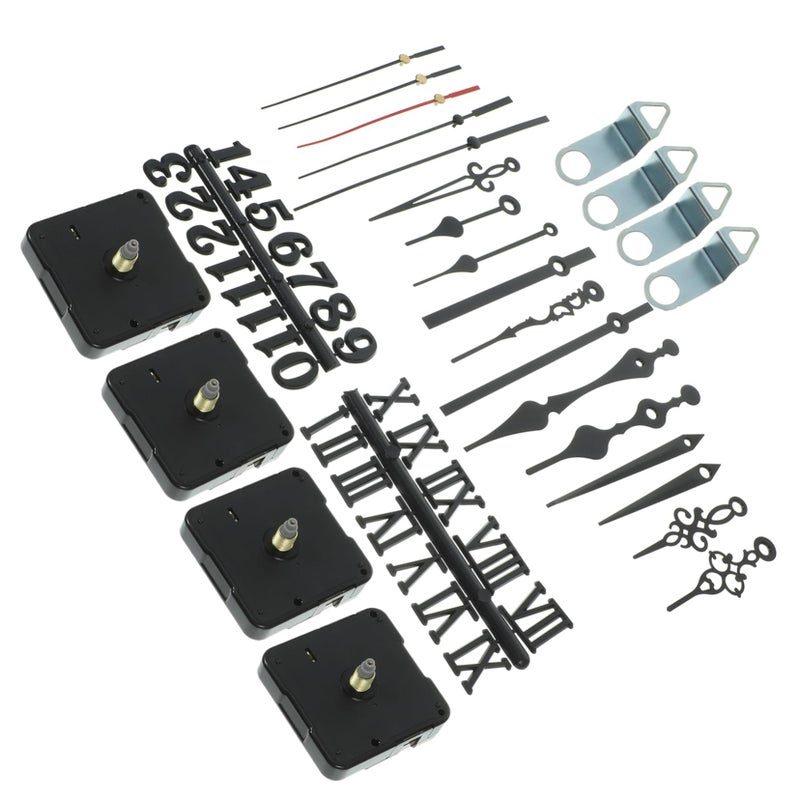 Long Shaft Clock Movement Kit DIY Battery Operated Mechanism Replacement For Home Decor - Image 2