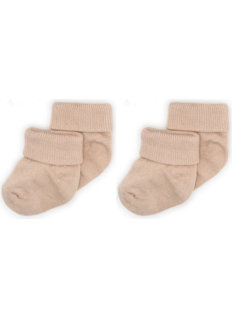 Novibaby 2 Pack Bamboo Baby Socks I Newborn Baby Socks