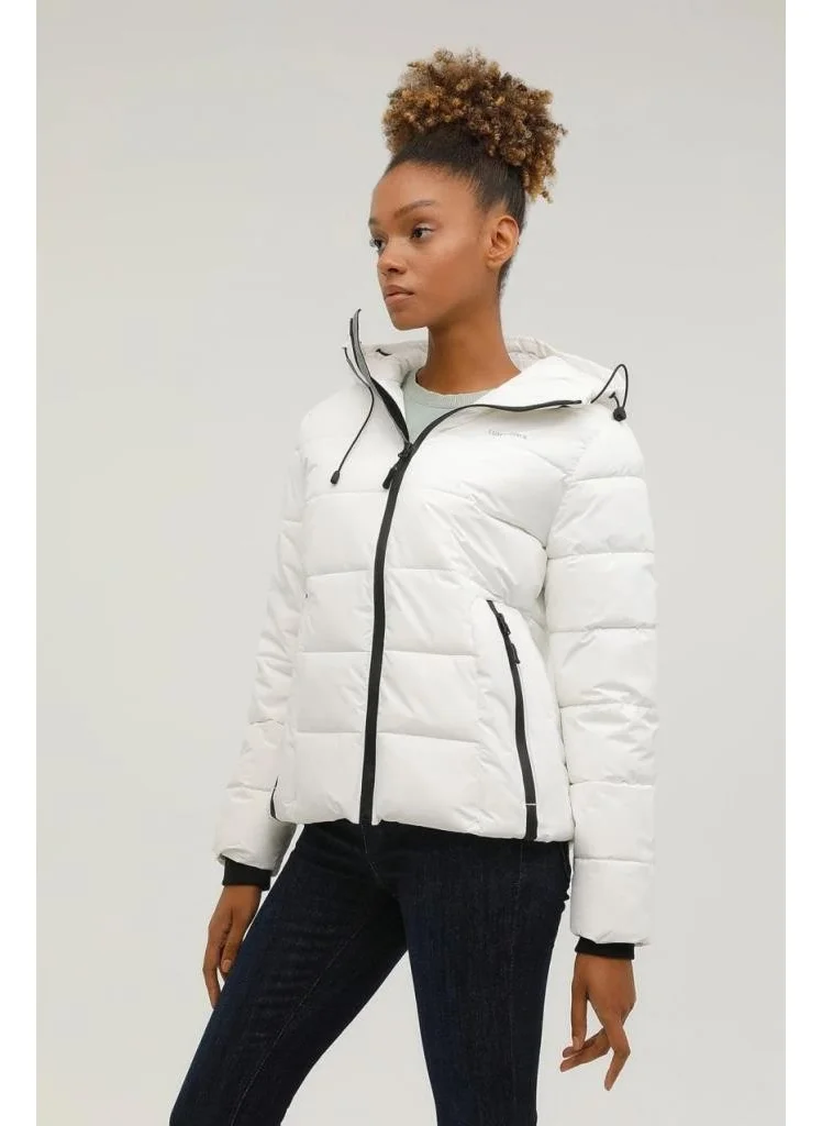 لامبرجاك Apreski Coat White Color Women's Coat