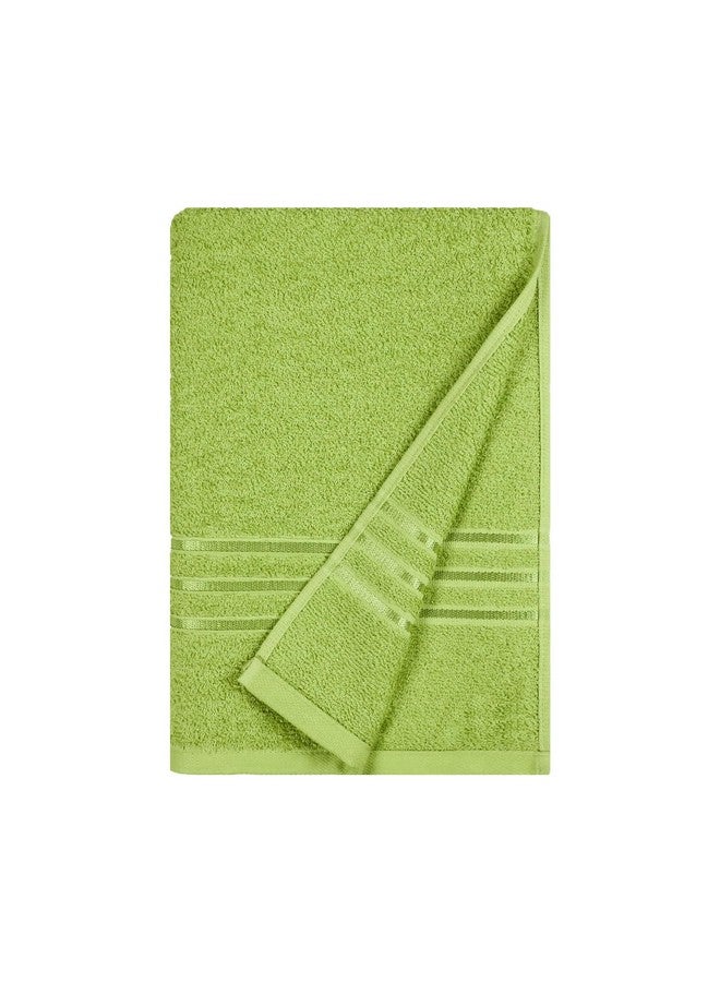 MYTRIDENT Bath Towel for Men/Women | Comfort Living | Quick Drying | Travel Friendly | 1 Piece Large Size | 100% Cotton 400 GSM | 70 x 140 cm - Lime Green - Image 2