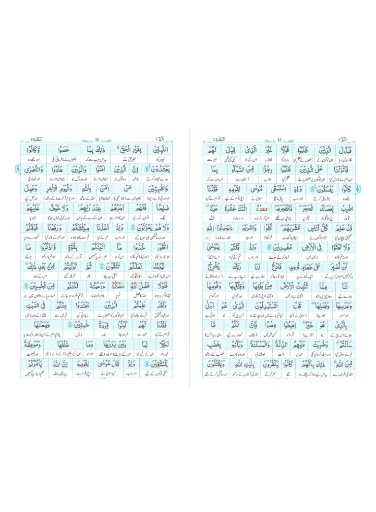 Al Quran Al kareem Lafz Ba Lafz Urdu Tarjuma,Word For Word Quran in Urdu language large size :24*17 - Image 4