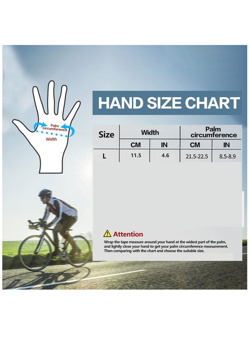 Excefore قفازات بدون أصابع، قفازات تمرين، لرماية الأيرسوفت والصيد بنصف أصابع والمشي لمسافات طويلة وركوب الدراجات النارية وتسلق الجبال، قفازات عمل، مقاس كبير - Image 4