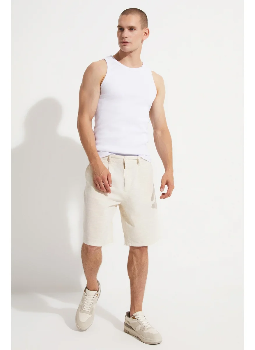 JUNE Men's Regular Fit 100% Cotton Shorts