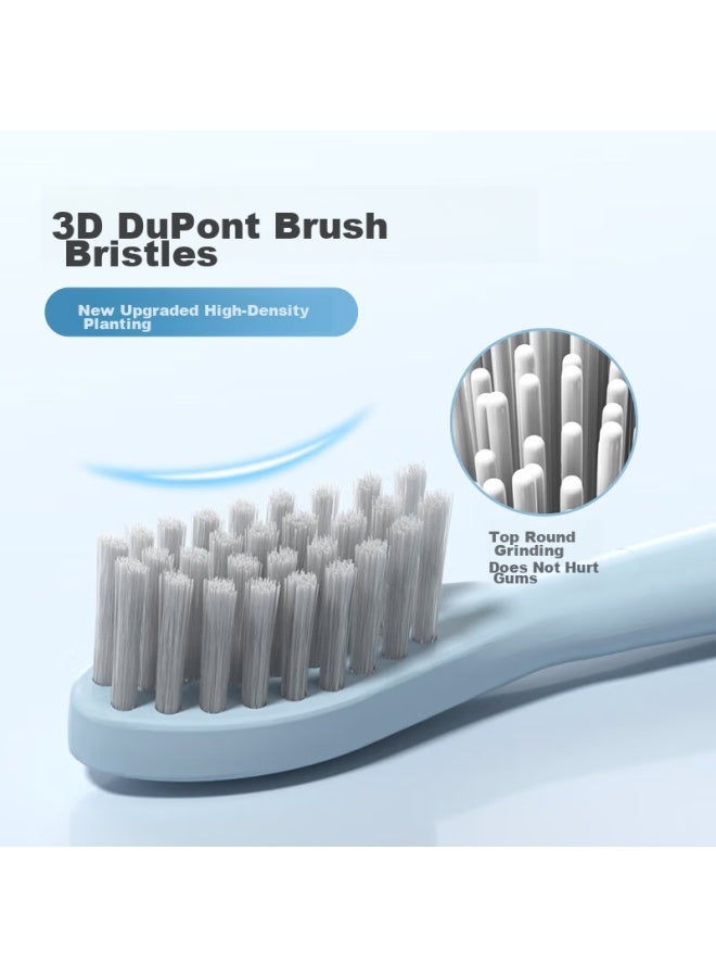 B-Air Bair A9 Electric Toothbrush For Adults, Sonic Rechargeable Vibrating Soft Bristles, Couple's Style, Student-friendly Smart Automatic Toothbrush For Men And Women, Gift For Girlfriend, Glossy Black - Image 2
