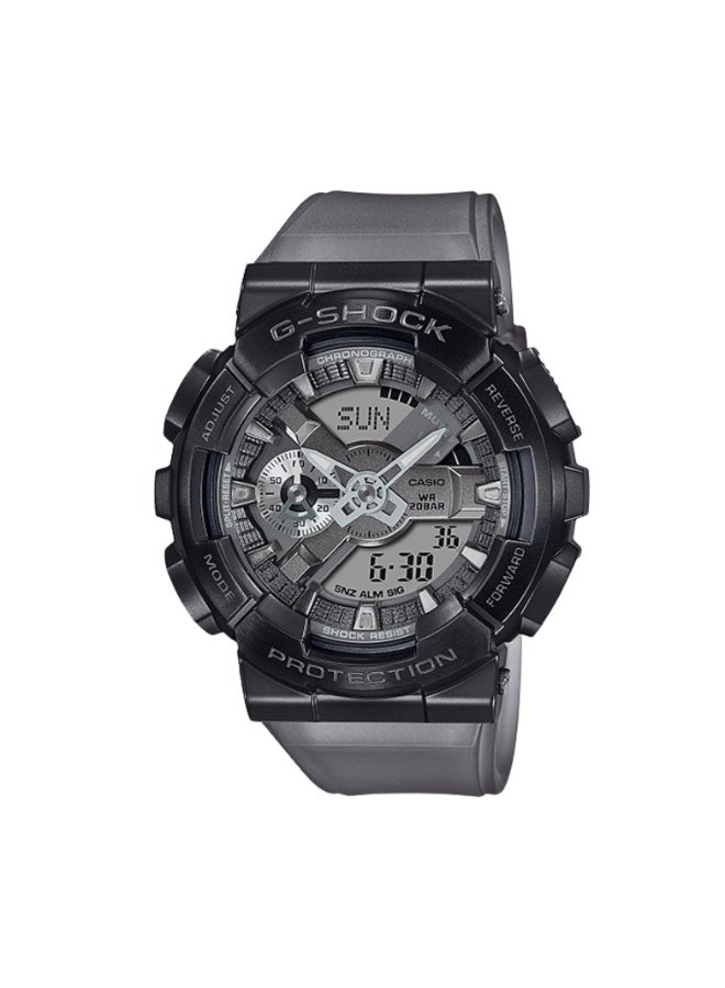 Casio G-SHOCK GM-110MF-1ADR Analog Digital Watch Metal Bezel Shock Resistant 200m Water Resistant LED Backlight World Time Stopwatch Countdown Timer Alarms Auto Calendar - Image 1