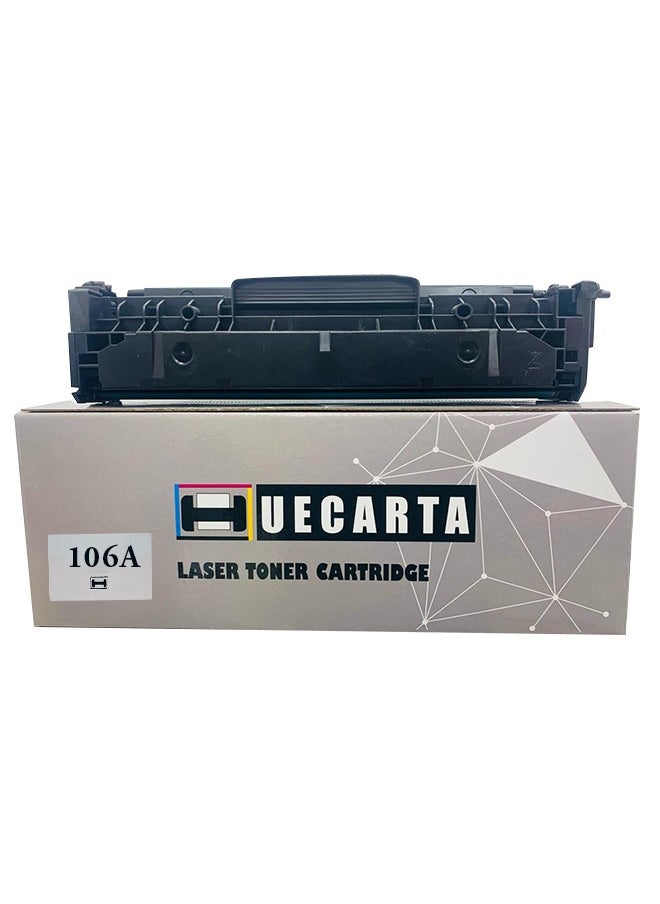 Generic - HUECARTA 106A W1106A Toner Cartridge Compatible For HP Laser 107a MFP 135a MFP 135w MFP 137fnw Printer Black Premium Office Consumable Printing - Image 1
