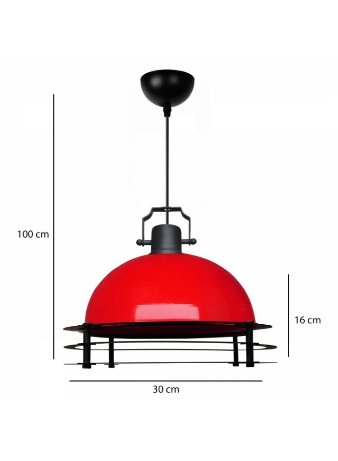 Sven Metal Cage Pendant Light– Industrial Elegance Meets Function - Image 1