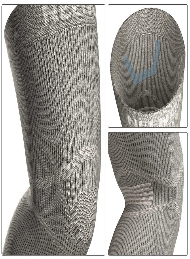 NEENCA Ultra-thin Knee Sleeve for Knee Pain, Lightest Knee Compression Sleeve with Graphene Ions Infused Fabric for Pain Relief, Swelling, Arthritis, Poor Circulation, Running, Sport- FSA/HSA Approved - Image 5