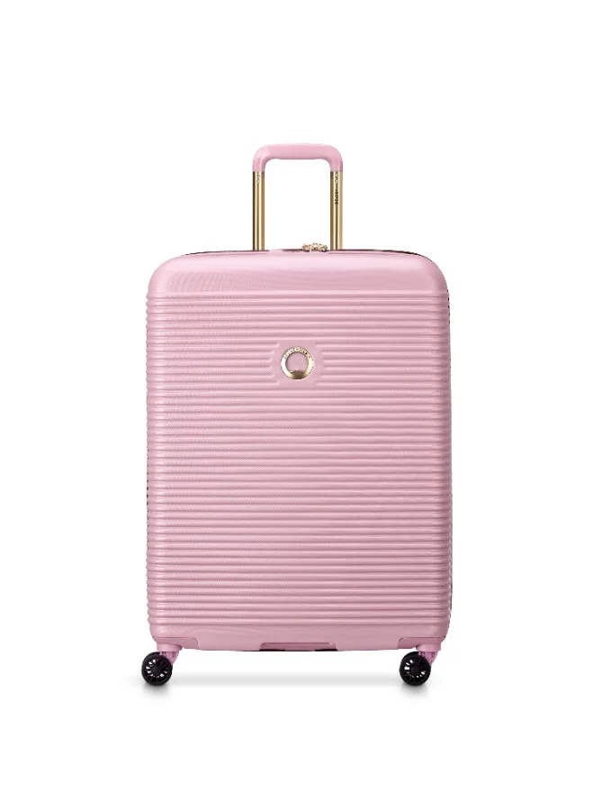 DELSEY Freestyle Expandable Double Swivel Wheels Trolley Suitcase 82cm Peony