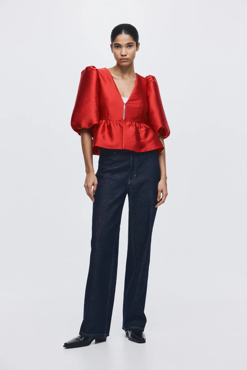 H&M Peplum blouse