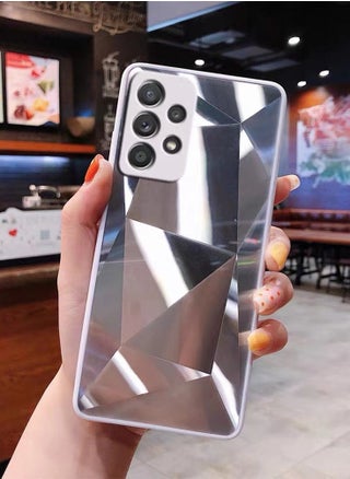 Samsung A33 Case, Protection Case with Diamond Pattern for Samsung Galaxy A33 5G Silver - pzsku/Z45868DE18C2FE18E2F8BZ/45/1746231250/0533d425-2306-4d17-a5ea-060e2169bf58
