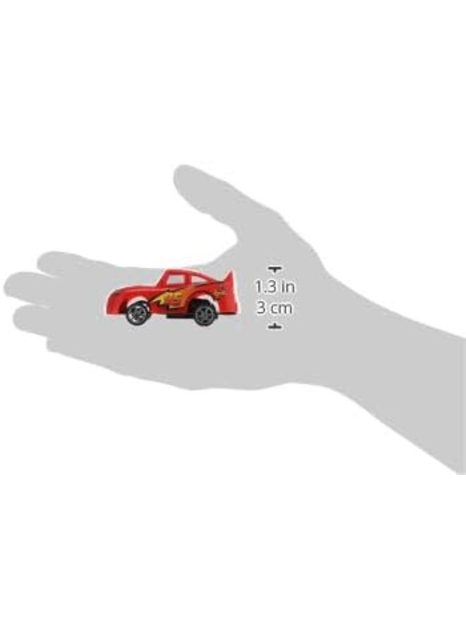 mini plastic die cast small mini racing cars wheel high speed die cast Toys set best gifts toys for kids boys set (6 cars)(multicolor) - Image 2