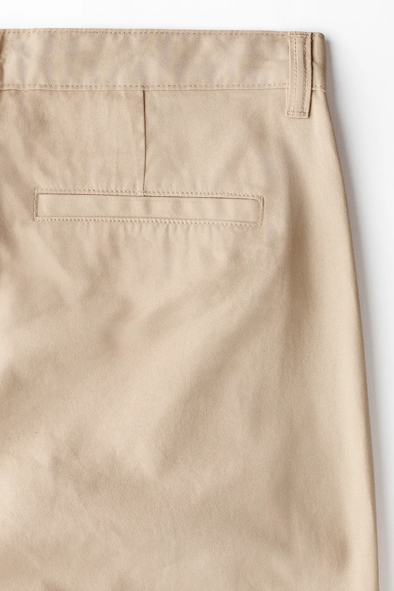 H&M  Relaxed Fit Cotton chinos for Men | Best Price UAE