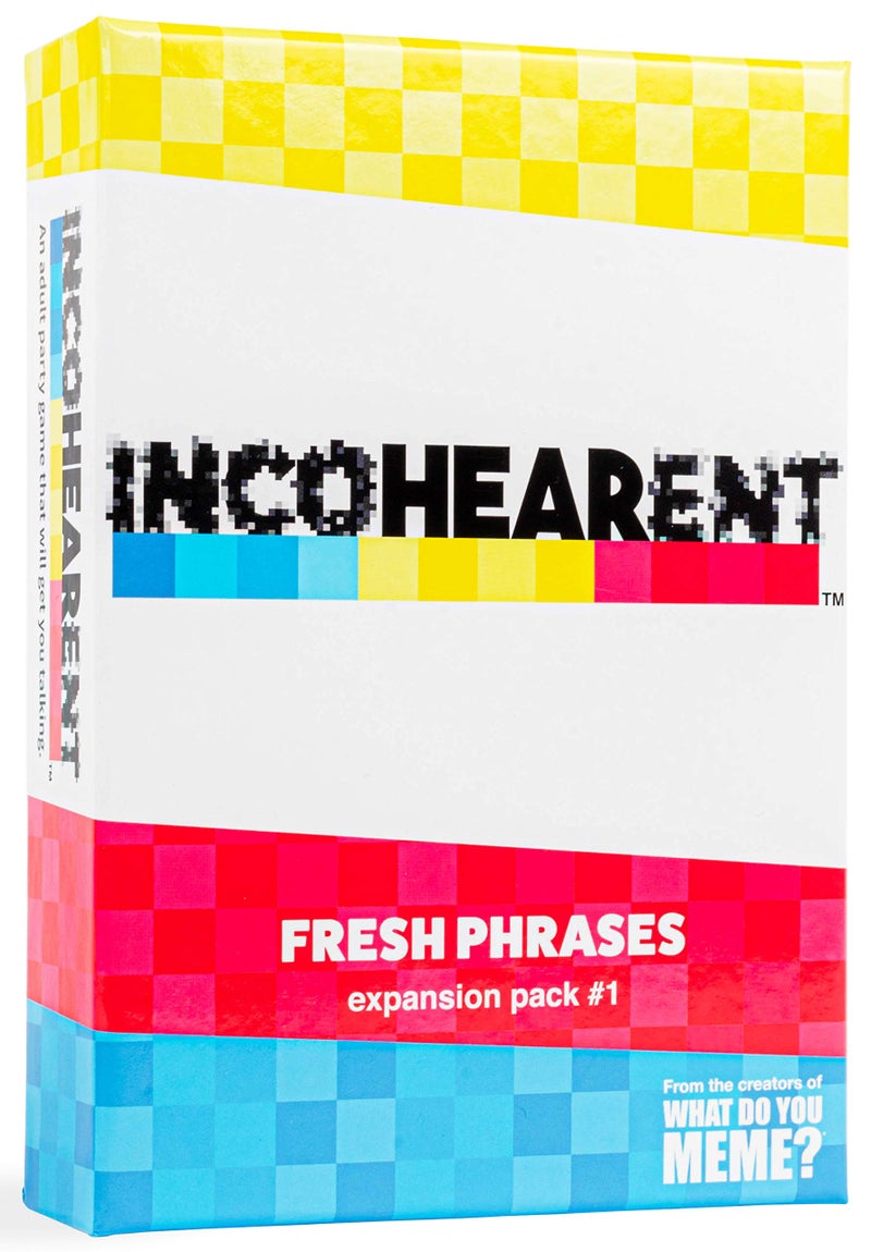 WHAT DO YOU MEME? Incohearent Fresh Phrases Expansion Pack - Designed to be Added to Incohearent Core Game - Image 1