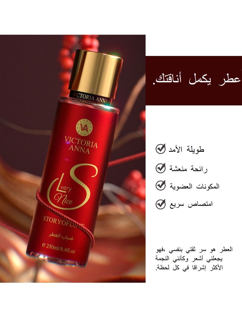 VICTORIA ANNA 250ml Fragrance Gift Sets body spray - Image 3