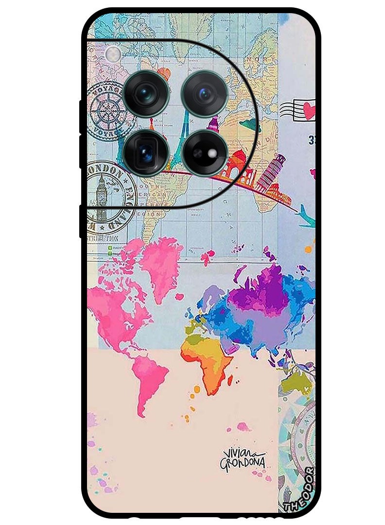 Theodor Protective Case Anti Scratch Shock Proof Bumper Cover For OnePlus 12 Travel - Image 1