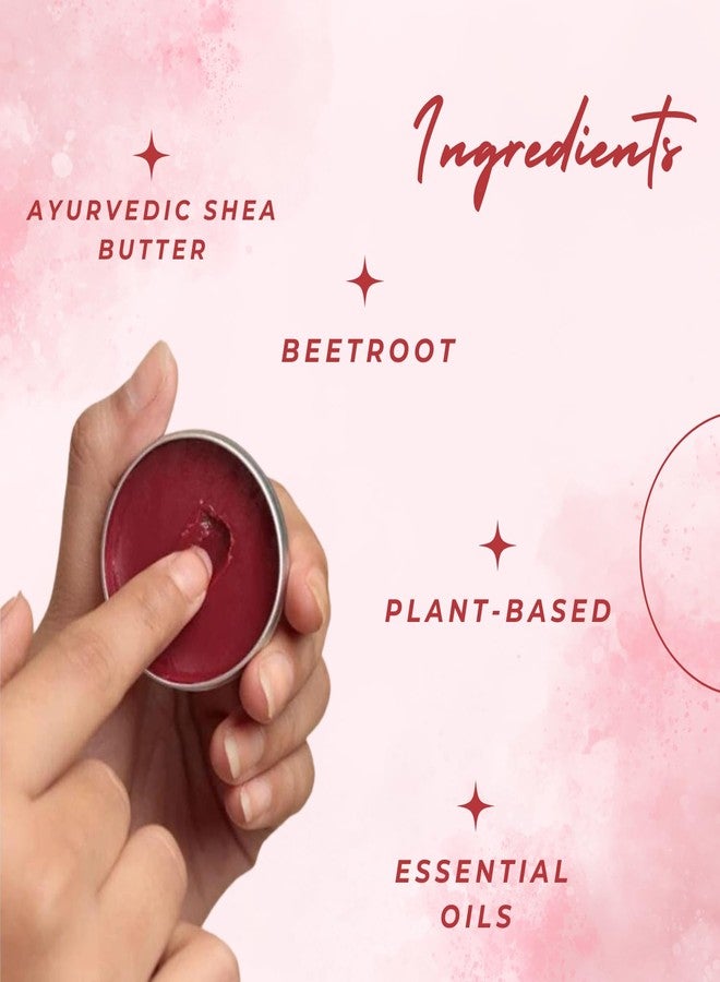 SCIIAN lip balm-10g | Herbal Beetroot Lip Balm | Lightening & Nourishing Lip Balm Combo | Heals Dry,Chapped,Dark And Smoky Lips | LipBalm with SPF | With Vitamin E, Shea Butter and Jojoba Oil | Pack of 2 - Image 5