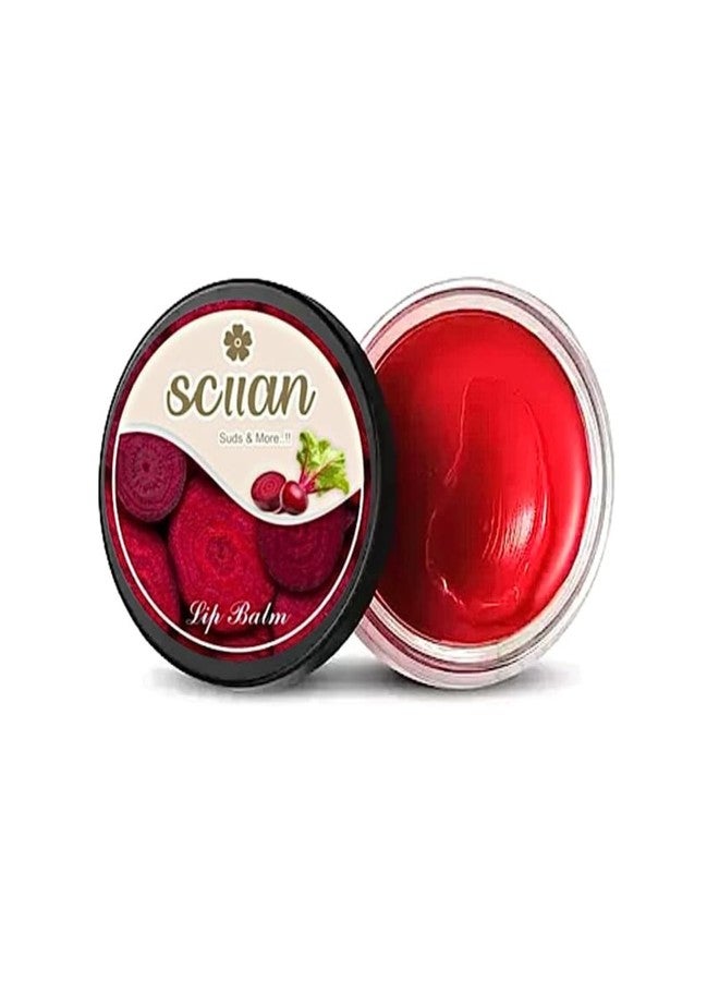 SCIIAN lip balm-10g | Herbal Beetroot Lip Balm | Lightening & Nourishing Lip Balm Combo | Heals Dry,Chapped,Dark And Smoky Lips | LipBalm with SPF | With Vitamin E, Shea Butter and Jojoba Oil | Pack of 2 - Image 1