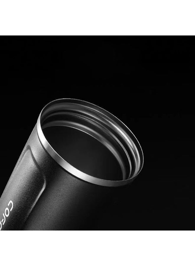 الفولاذ المقاوم للصدأ معزول السفر كوب القهوة التسرب دليل Pobtable في الهواء الطلق التخييم كوب القهوة مع الأغطية أكواب القهوة الفراغ ترموس للحفاظ على الساخنة الجليد القهوة الشاي والبيرة - Image 4