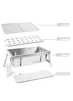 Generic Portable Stainless Steel Grill for Camping and Outdoor Activities  - Image 3