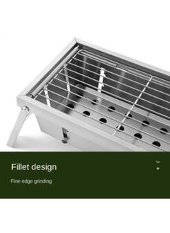 Generic Portable Stainless Steel Grill for Camping and Outdoor Activities  - Image 4