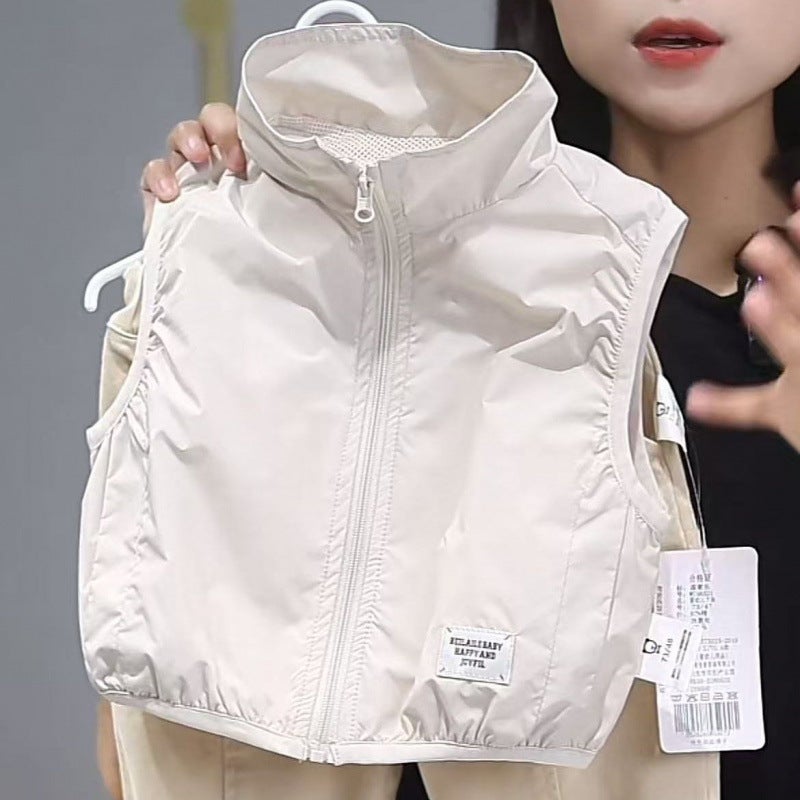 Vest Vest For Boys And Girls In Spring And Autum Outer Wear Baby Fashionable Kidsren'S Vest Tops Kidsren'S Clothing - Image 4