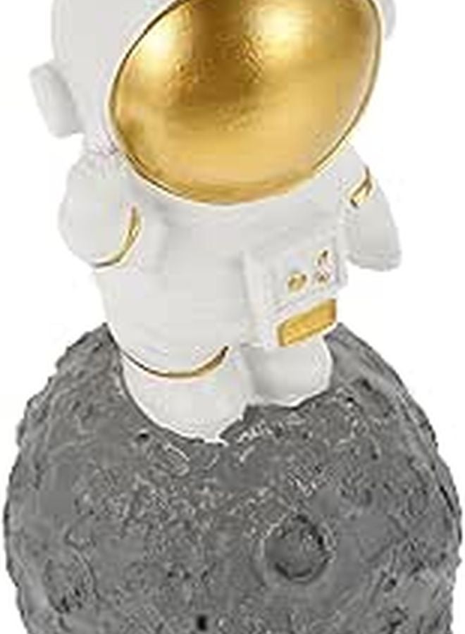 Resin Astronaut Figurine Spaceman Desktop Ornament Home Office Bedroom Decoration - Image 1