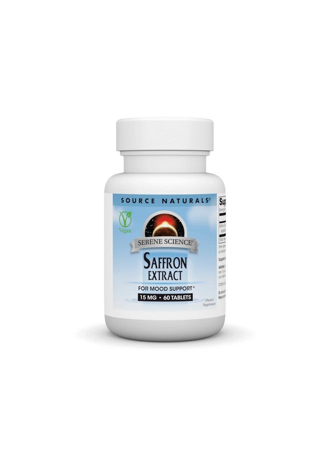 Source Naturals Source Naturals Serene Science Saffron Extract, for Mood Support* - 60 Tablets  - Image 1