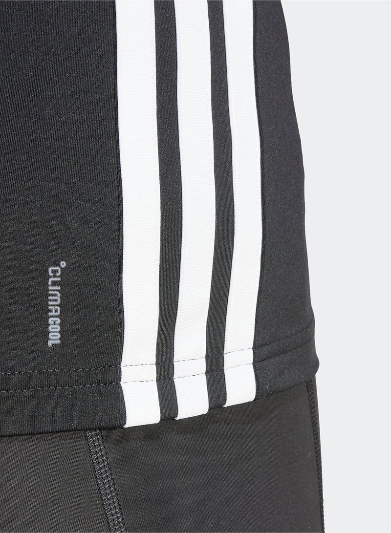 Adidas Essentials 3 Stripes Workout Top - Image 4