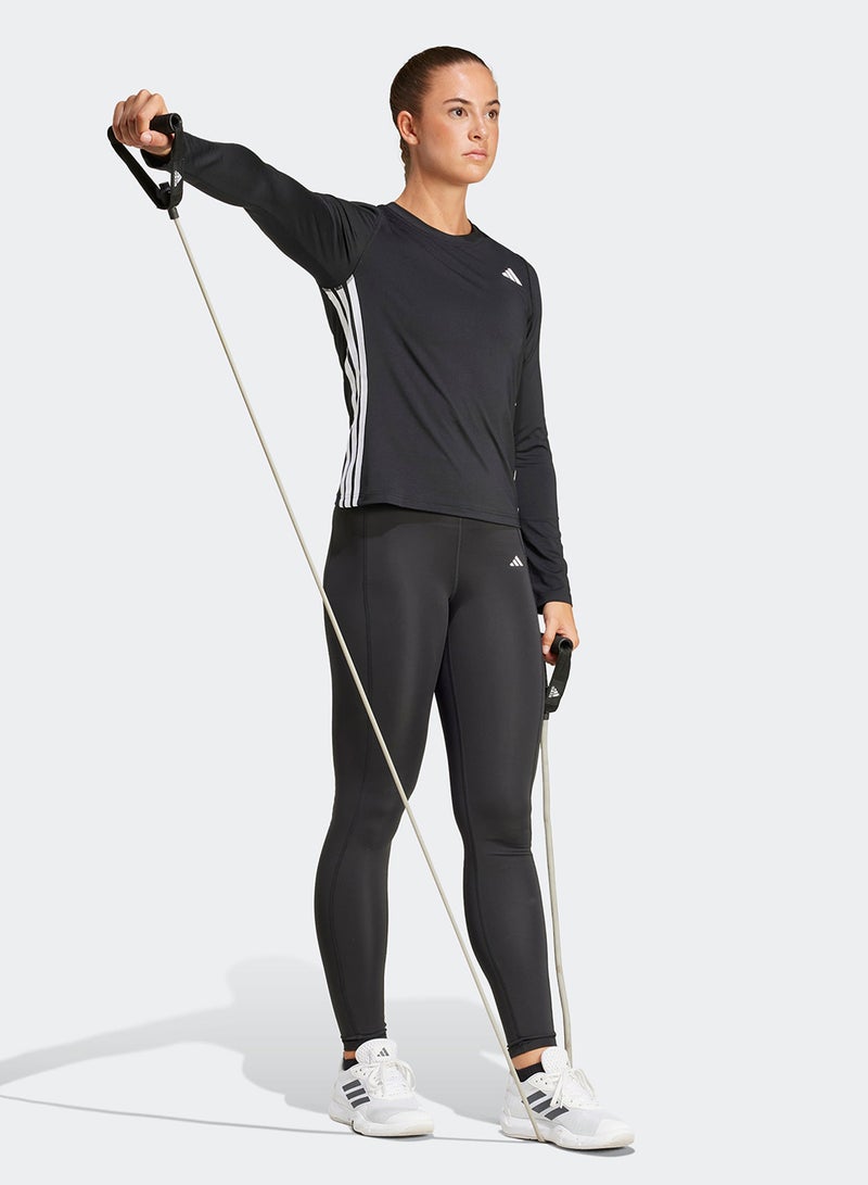 Adidas Essentials 3 Stripes Workout Top - Image 5