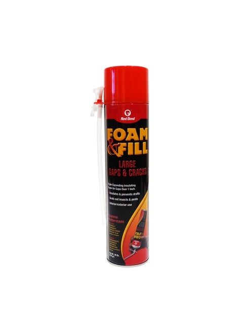 0912 Foam And Fill Large Gaps And Cracks Expanding Polyurethane Sealant 20 Oz Off White Pack Of 1