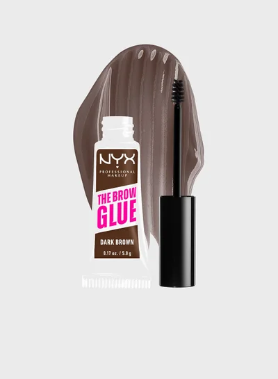 NYX PROFESSIONAL MAKEUP The Brow Glue Instant Brow Styler - 04 Dark Brown