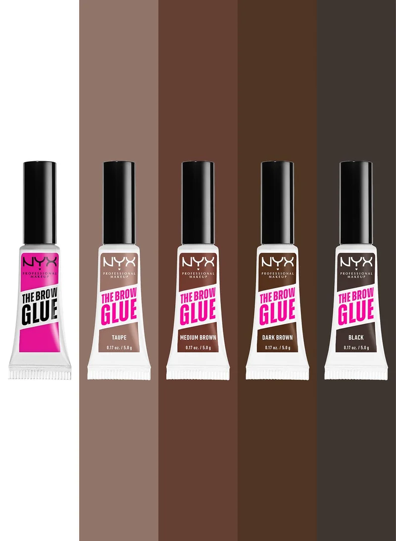 NYX PROFESSIONAL MAKEUP The Brow Glue Instant Brow Styler - 04 Dark Brown