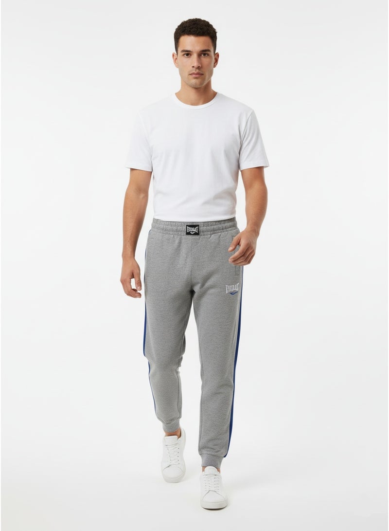 EVERLAST Men's Jogger Pants – Grey Sweatpants with Inner Drawstring & Side Stripe - Image 3
