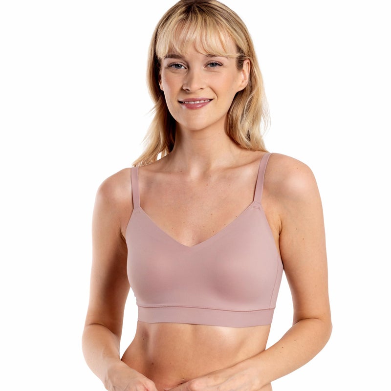 Floatley Cozy Adjustable Bra Comfort Wirefree Seamless Bra with Embedded Pad for Women Size L - Image 1