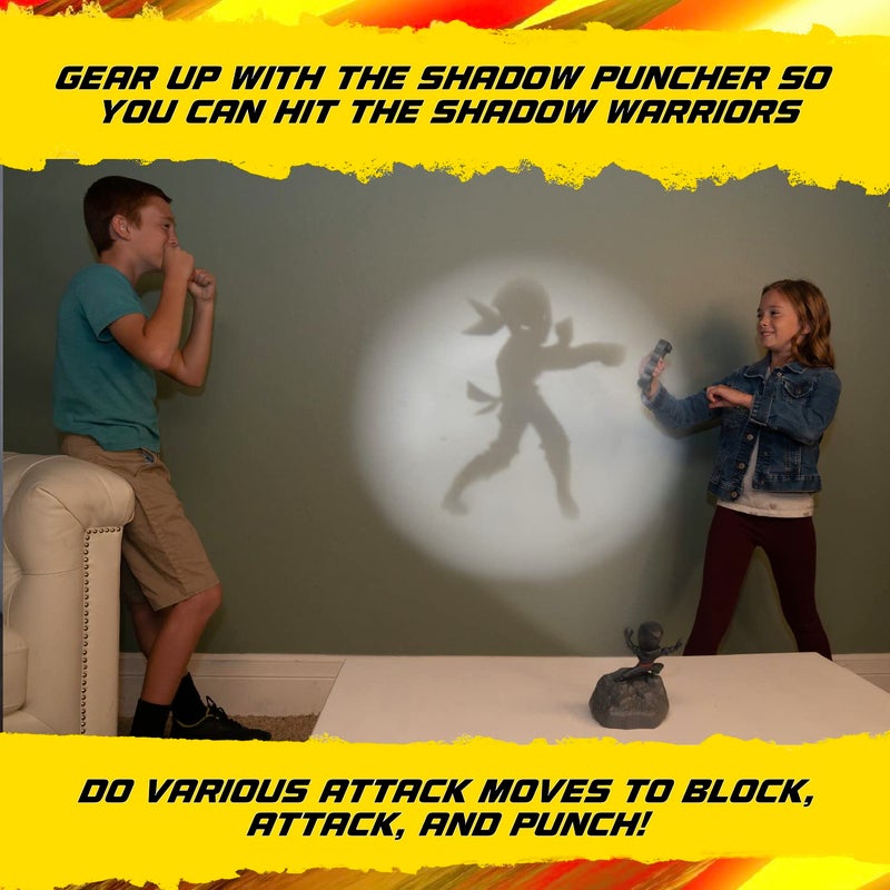 Fotorama Shadow Fighter Projector Game Interactive Indoor Shooting Games Builds Agility  Quick Thinking Toy Gifts for Kids Ages 4  Up - Image 3