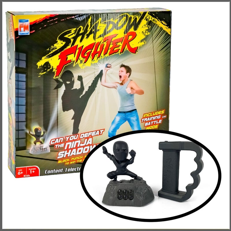Fotorama Shadow Fighter Projector Game Interactive Indoor Shooting Games Builds Agility  Quick Thinking Toy Gifts for Kids Ages 4  Up - Image 2