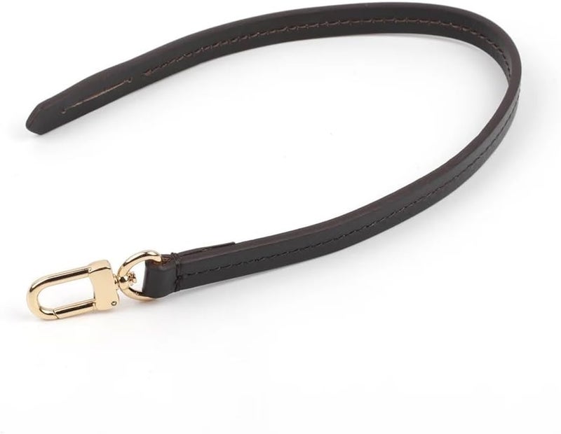 Shoulder Strap 38cm 55cm Detachable Bag Handle Replacement Bag Strap Genuine Leather Shoulder Strap Bag Part & Accessories Fashion Strap Handbags Strap(Black,38cm) - Image 1