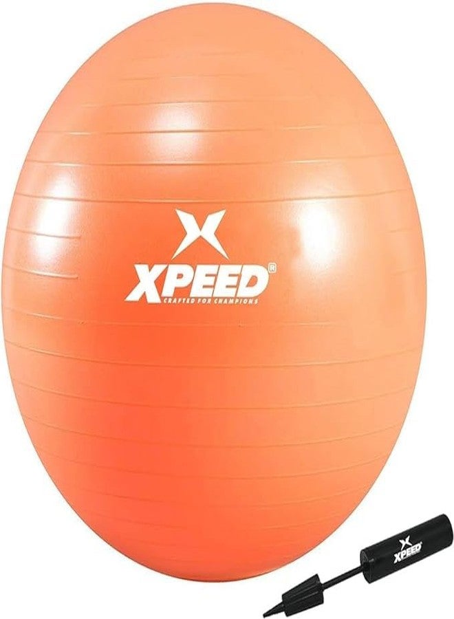 Massive Speed System Xpeed Gym Ball Anti Burst Exercise Ball for Workout, Yoga for Women and Men Swiss Ball for Balance Stability Training, Birthing Ball for Pregnancy (Pack of 1) (95cm) - Image 4