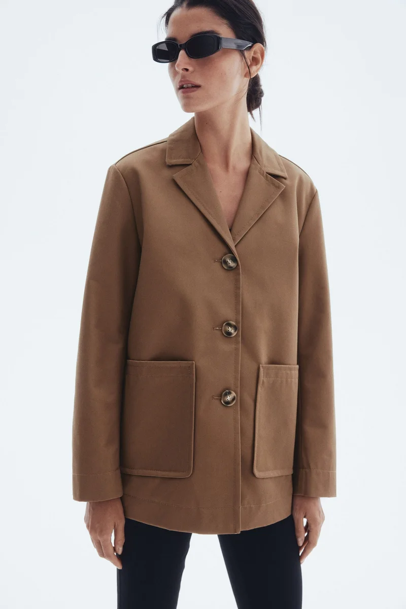 H&M Oversized twill jacket