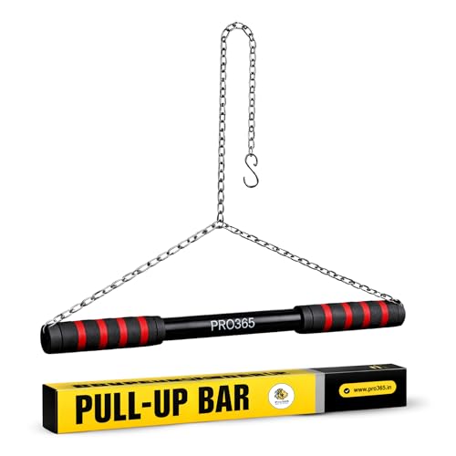 PRO365 Rotational Chin Up Bar | Monkey Bar | In Room Kids Hanging Rod | Height Growth | Heavy Duty Chain | Home Gym Equipment | - Image 1