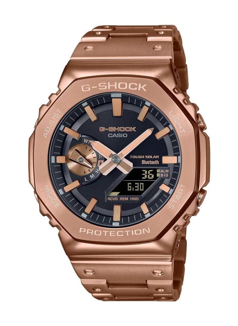 CASIO - G-Shock Analog-Digital Gold Stainless Steel Watch GM-B2100GD-5A - Image 1
