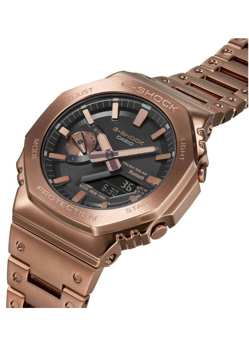 CASIO - G-Shock Analog-Digital Gold Stainless Steel Watch GM-B2100GD-5A - Image 1