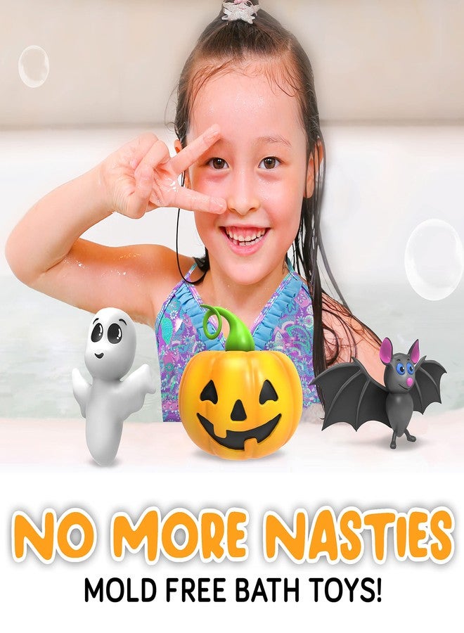 SplashEZ Halloween Baby Bath Toys, Mold Free Bath Toys for Babies & Toddlers, No Hole No Mold Tub, Beach, Pool, BPA-Free, Infant Play Set No Holes 1 3 6 12 18 Months - Image 3