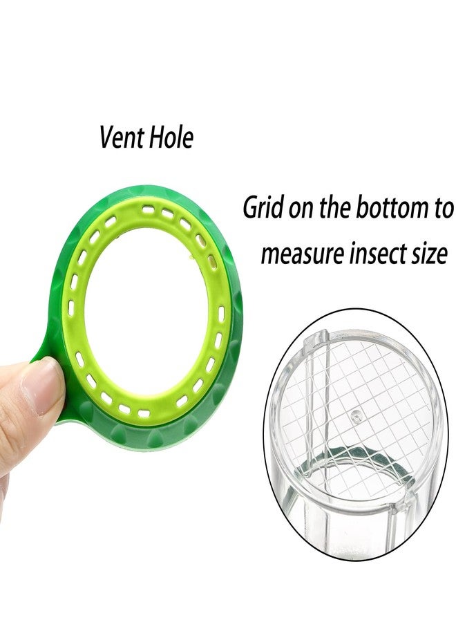ZENFUN 3 Pcs Insert Bug Viewer, Stretchable Magnifying Insect Box Bug Catcher Kit with Rope Handle, Bug Magnifier Container Critter Bug Jar, Magnifier Backyard Explorer - Image 4