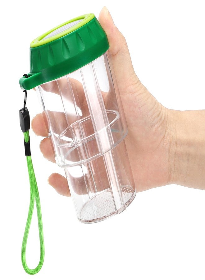 ZENFUN 3 Pcs Insert Bug Viewer, Stretchable Magnifying Insect Box Bug Catcher Kit with Rope Handle, Bug Magnifier Container Critter Bug Jar, Magnifier Backyard Explorer - Image 3