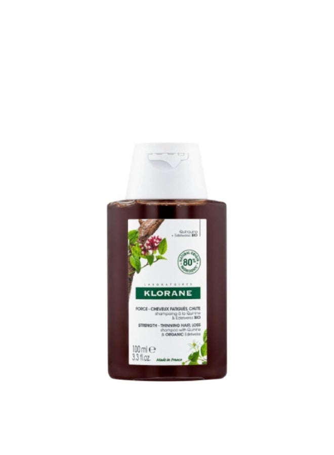 Klorane Bio Quinine Strengthening Shampoo 100ml - Image 1