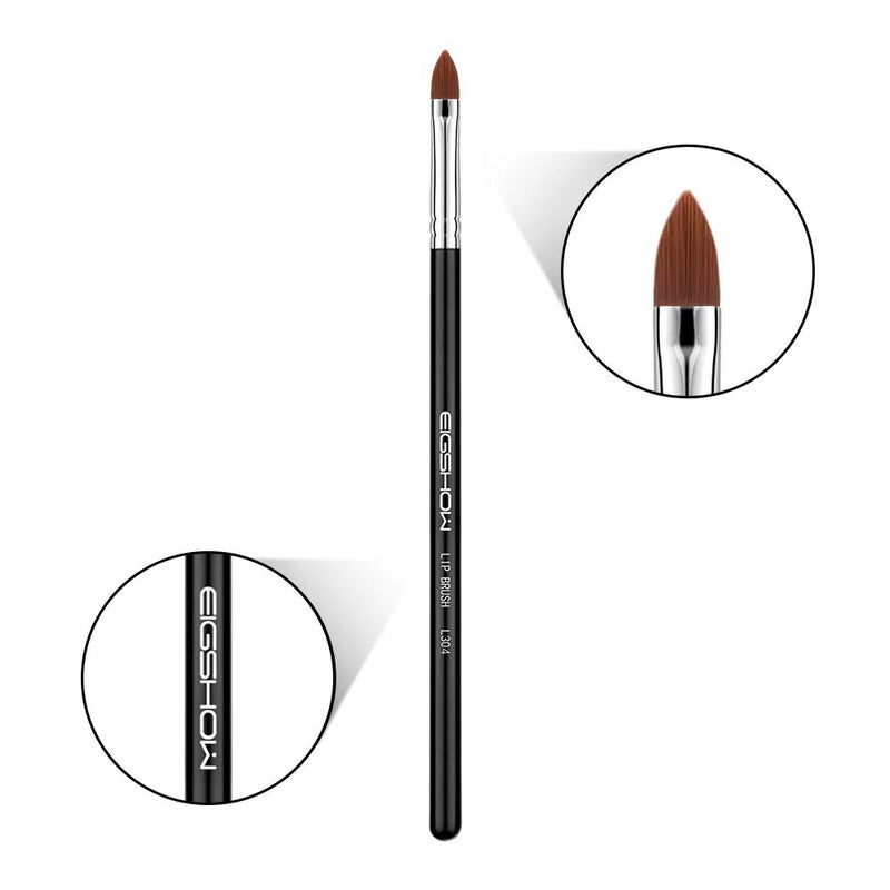 EIGSHOW Lip Brush Professional Make Up Brush Travel Lipstick Gloss Wands Applicator Cosmetic Tool Kits, Cruelty-Free & Vegan, Precise Application (L304) - Image 2